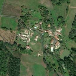 Vue satellite de Chez Baron à Berneuil