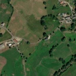 Vue satellite de Camping Ferme de séjour à Vebret