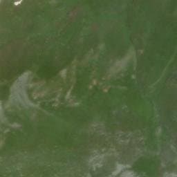 Vue satellite de Refuge des lacs Merlet à Courchevel