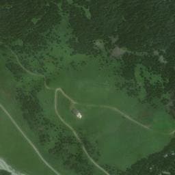 Vue satellite de Refuge du Plan à Les Allues