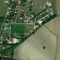 Vue satellite de Camping Le Pontis à Cherval