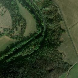 Vue satellite de Aire de repos à Chambezon à Chambezon