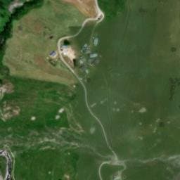 Vue satellite de Refuge de Gittamelon à Les Belleville
