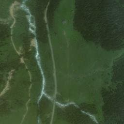 Vue satellite de Aire de repos à Courchevel à Courchevel