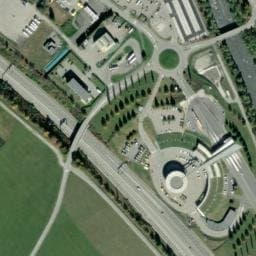 Vue satellite de Aire de repos à Saint-Avre à Saint-Avre