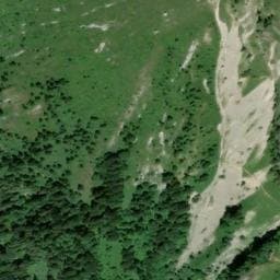 Vue satellite de Cabane de Bellefont à Plateau-des-Petites-Roches