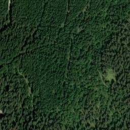 Vue satellite de Cabane des Tavernes à Crêts en Belledonne