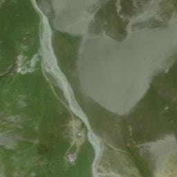 Vue satellite de Refuge du Saut (Partie non gardée) à Les Allues