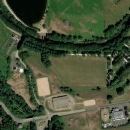 Vue satellite de Camping de la Borie Basse à Lugarde
