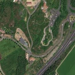 Vue satellite de Aire de camping-car à Chambezon à Chambezon
