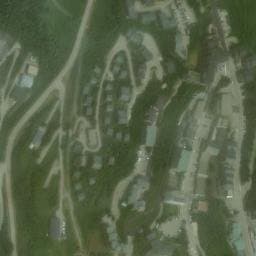 Vue satellite de Camping GCU de Les Menuires à Courchevel