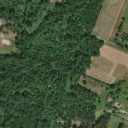 Vue satellite de Camping Chene Vert à Saint-Bonnet-sur-Gironde