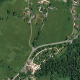 Vue satellite de Camping de Martinière à Saint-Pierre-de-Chartreuse