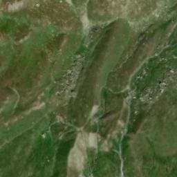Vue satellite de Chalet de l'Âne Rouge à Bessans