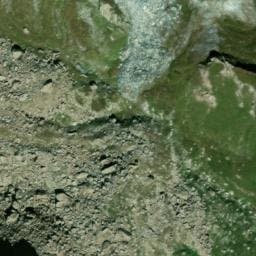 Vue satellite de Bivouac Bruno Molino à Bonneval-sur-Arc