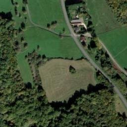 Vue satellite de Camping de la Maison du Bonheur à Anlhiac
