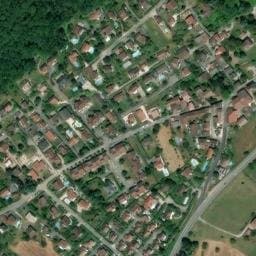 Vue satellite de La Mure à La Terrasse