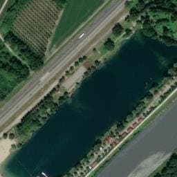 Vue satellite de Camping du Lac de La Terrasse à La Terrasse