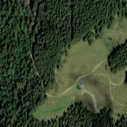 Vue satellite de Chalet de Pierre Roubet à Theys