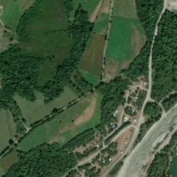 Vue satellite de L'Illaz à Val-Cenis