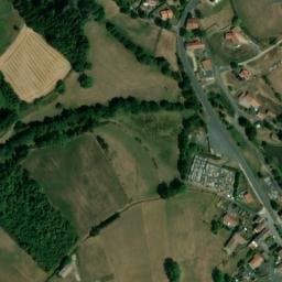 Vue satellite de Camping Municipal à Jullianges