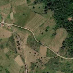 Vue satellite de Aire naturelle de camping à Bas-en-Basset