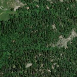 Vue satellite de Refuge de Pré-Large à Proveysieux
