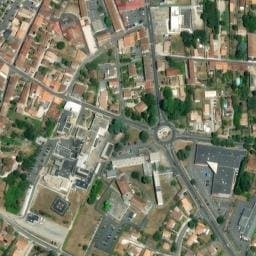 Vue satellite de Aire de services de Lesparre-Médoc à Lesparre-Médoc
