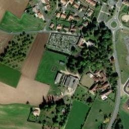 Vue satellite de Aire de camping-car de Sorges-et-Ligueux-en-Périgord à Mayac