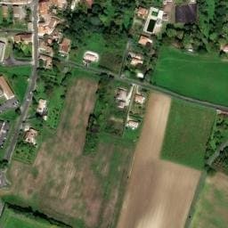 Vue satellite de Aire de camping-car à Saint-Palais-de-Négrignac à Saint-Palais-de-Négrignac