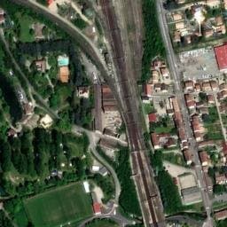 Vue satellite de Camping Bois & Toilés à Salaise-sur-Sanne