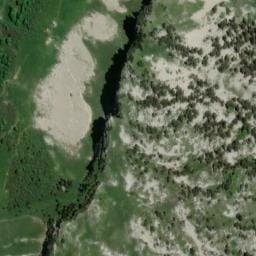 Vue satellite de Refuge des Bannettes à Mont-Saint-Martin