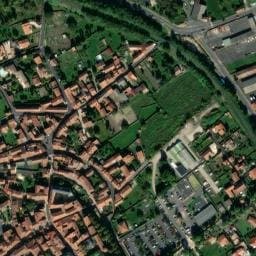 Vue satellite de Aire de camping-car à Brioude à Brioude
