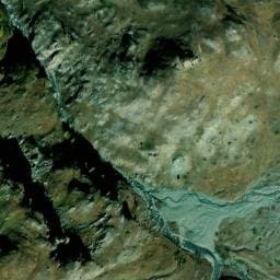 Vue satellite de Refuge d'Avérole à Bessans