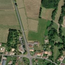 Vue satellite de Aire de camping-car à Saint-Aubin-de-Blaye (2) à Saint-Aubin-de-Blaye