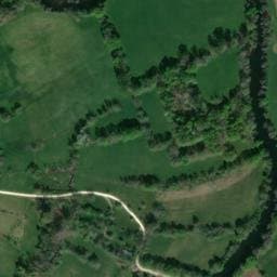 Vue satellite de Camping de Renamont à Grand-Brassac