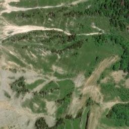 Vue satellite de Rivière Roche du nord à Sarcenas