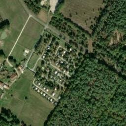 Vue satellite de Camping du Ranch à Queyrac