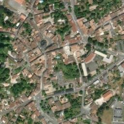 Vue satellite de Aire de camping-car à Montendre à Montendre