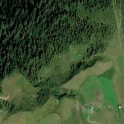 Vue satellite de Cabane du Merdaret à Theys