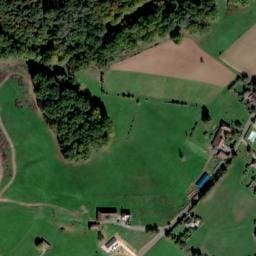 Vue satellite de Camping la Grenouille à Boisseuilh