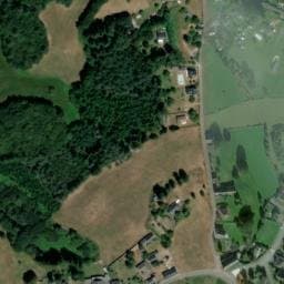 Vue satellite de Camping restaurant La Petite Rivière à Clergoux