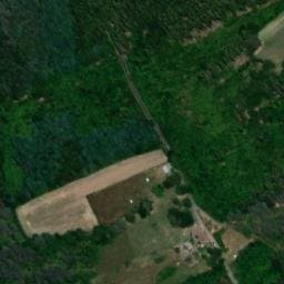 Vue satellite de Gîte de P'tit Âne à Berbezit
