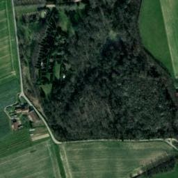 Vue satellite de Ancien Camping Château de la Pérouse à Moras-en-Valloire