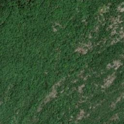 Vue satellite de Cabane de la Renardière (ou du Bois Vert) à Veurey-Voroize