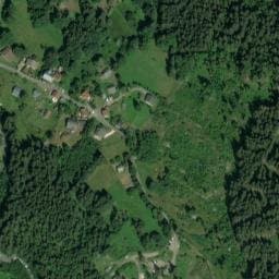 Vue satellite de Gite d'etape et de sejour La Martinette à Le Haut-Bréda