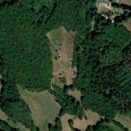 Vue satellite de La Petite Rivière à Clergoux