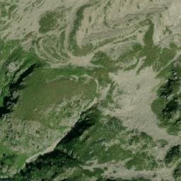Vue satellite de Cabane de Rouabe à Le Haut-Bréda