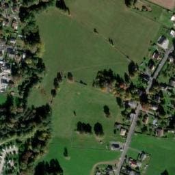 Vue satellite de Aire d'accueil de camping-cars d'Objat à Vars-sur-Roseix