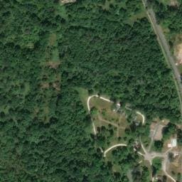 Vue satellite de Camping Domaine du Lac à Montendre